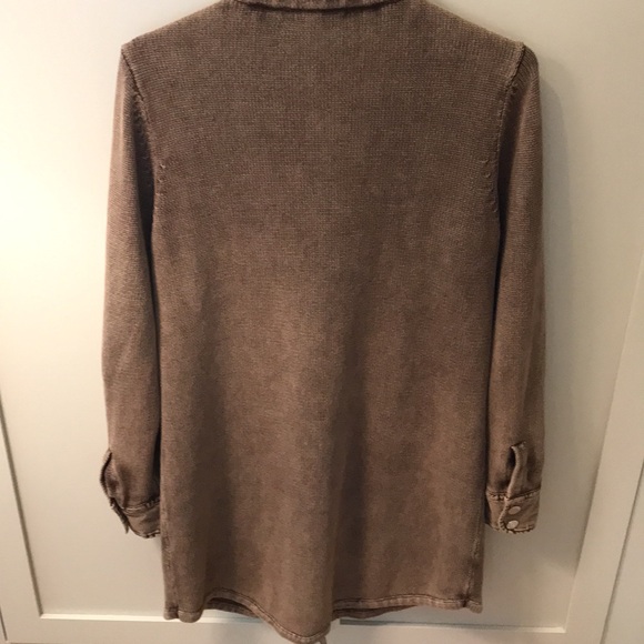 PBJ Blues Long Jacket with Matching Scarf. - Picture 6 of 9